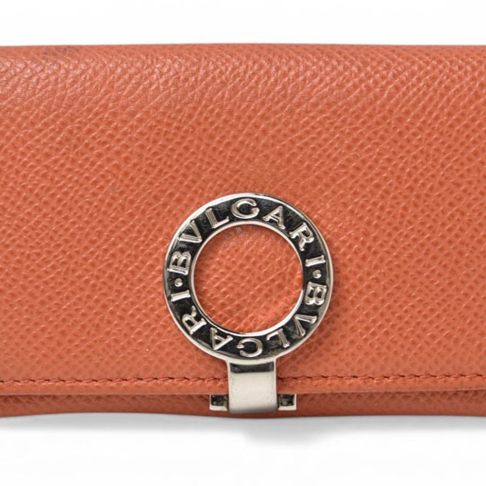 Bulgari coin case/card case, BVLGARI orange